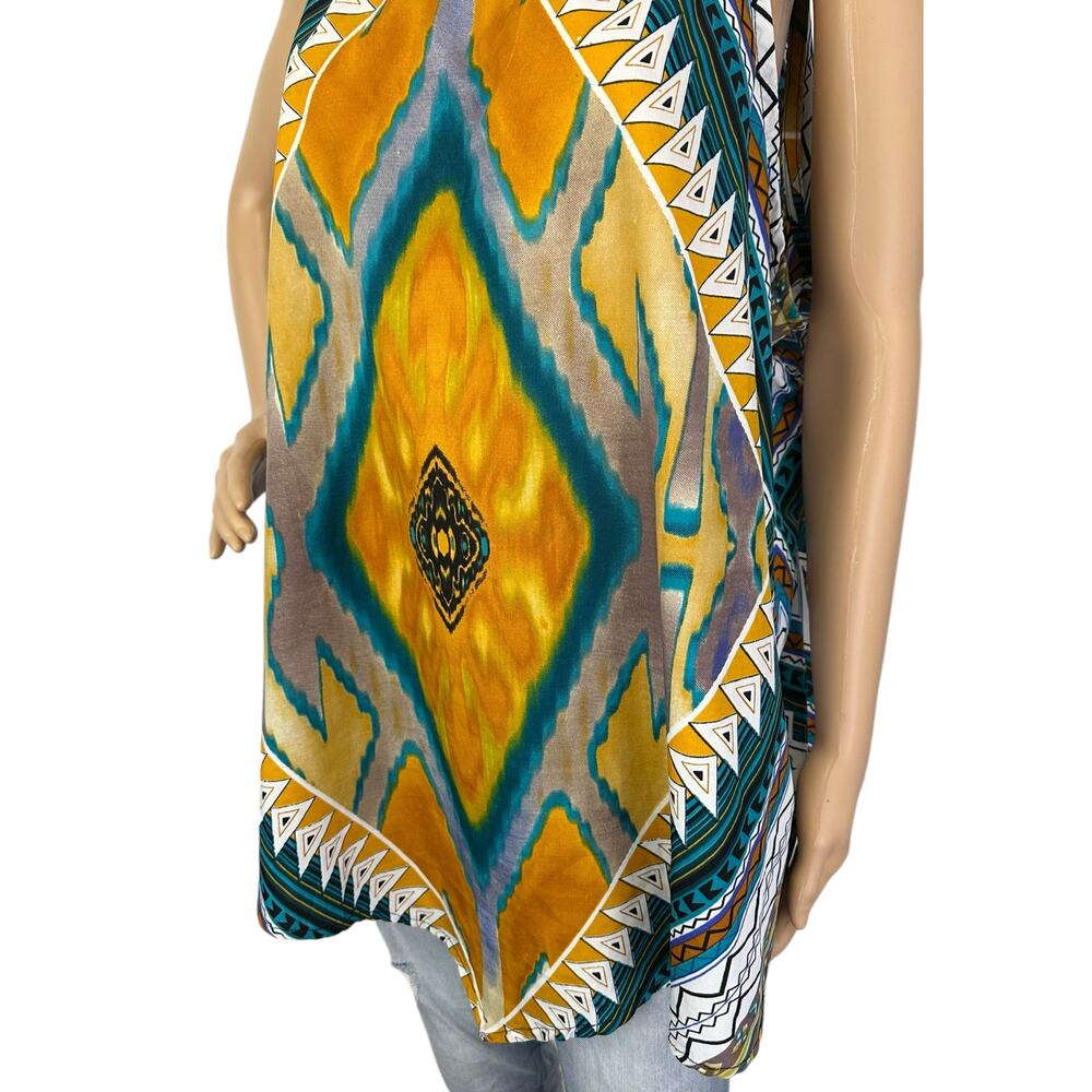 2/$15 Ashley Stewart Scarf Hem Halter Top 3X Plus Size 22/24 - Picture 8 of 11